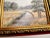 Gold Framed Landscape Original Painting Art Summer Antique Style by Valeriya Serova For Sale - Image 8 of 9
