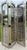Vintage Regency Inspired Antique Mirrored Folding Screen For Sale - Image 10 of 10