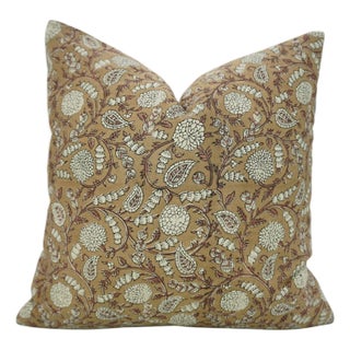 Fabdivine Shilong Handmade Pure Linen Pillow Cover 18x18 Decorative Throw Cushion For Sale