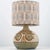 1 of the 2 Soholm Ceramic Table Lamps with Custom Lampshades, Noomi Backhausen, 1960 For Sale - Image 11 of 14