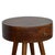 2020s Circular Solid Wood Table With Polished Finish For Sale - Image 5 of 8