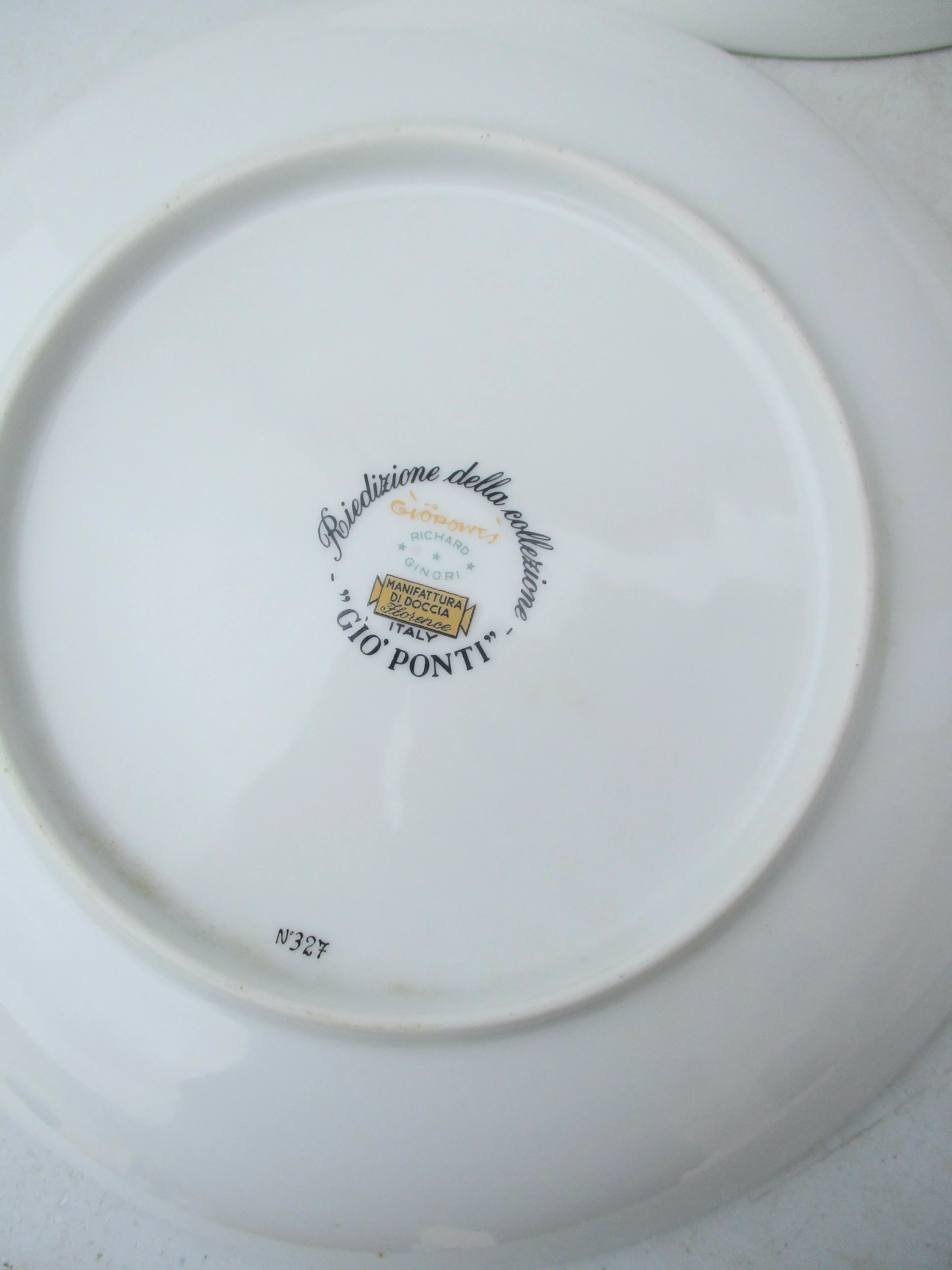Richard Ginori 小皿4個セット 1960s Gio Ponti for Richard Ginori the Four Seasons Plates- Set of