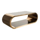 Image of Pia Chrome Coffee Table For Sale