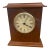 Vintage New Hampshire Company Cherry Wood Battery Desk Clock For Sale