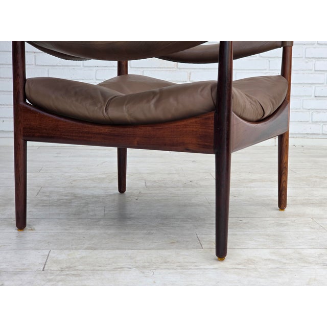 Danish Modus Highback Armchair by Kristian Vedel for Søren Wiladsen, 1974 For Sale - Image 10 of 18