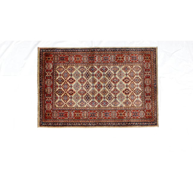 Shirvan Wool Rug - 3' X 4'5" For Sale In New York - Image 6 of 6