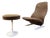 Set of Concorde F784 Chair and Ottoman by Pierre Paulin for Artifort, 1970s For Sale