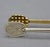 Circa 1924-39 Estonian 875 Standard Silver Tongs With Gold-Washed Interior For Sale - Image 4 of 9