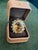 Bochic “Orient” Vintage Citrine, Peridot & Rhodolite Ring Set In 18K Gold & Silv For Sale - Image 9 of 15