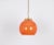 Orange Glass Pendant Light by Peill Putzler, Germany, 1970 For Sale - Image 4 of 7