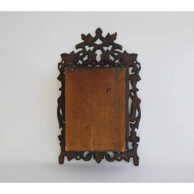 Antique Neo Renaissance Style Ornate Wooden Wall Cabinet For Sale - Image 4 of 11