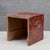 Lacquered Cube with Freestanding Base For Sale - Image 3 of 8