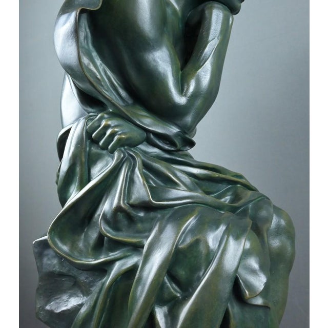 Chiparus, Sculpture The Thinker, 1890s, Bronze For Sale - Image 13 of 18