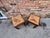 Antique English Rush Seat Stools For Sale - Image 4 of 9