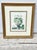 Late 20th Century Vintage Framed Pink Cyclamen Flower Print For Sale - Image 5 of 8