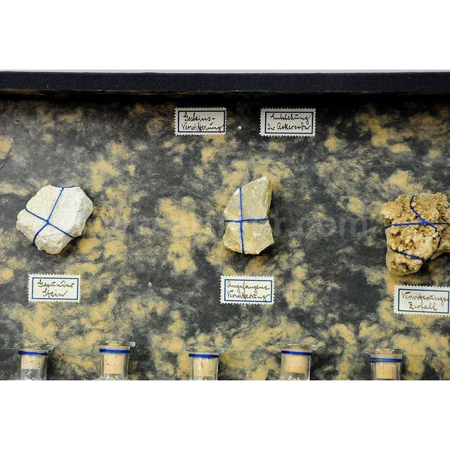 Industrial Specimen - Decomposition of Rocks, Ca. 1930 For Sale - Image 3 of 5