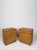 Mid-Century Modern Italian Bamboo and Woven Cane Nightstands, 1960s, Set of 2 For Sale - Image 4 of 18