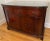 An exception statement piece, this stunning sideboard buffet with curved front by Georgetown Galleries is solid mahogany...