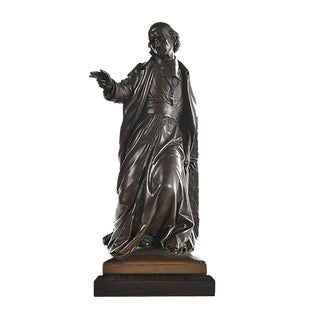 Bronze Archbishop by Bonnassieux for Barbedienne For Sale