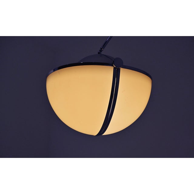 Pac-Man Arco Floor Lamp attributed to Superstudio for Poltronova, 1970s For Sale - Image 6 of 16