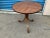 2010s Modern Klismos Walnut End Table For Sale - Image 5 of 7