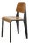 Mid-Century Modren French Standard Metropole 305 Dining Chair by Jean Prouvé, 1950s For Sale