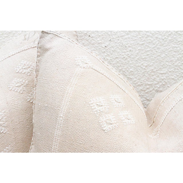 1990s Pair of Soft Marrkesh Silk Lumbar Pillows For Sale - Image 5 of 8
