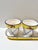 Vintage four-piece ceramic planter set by Jay Willfred for Andrea by Sadek, made in Portugal. Includes three matching...