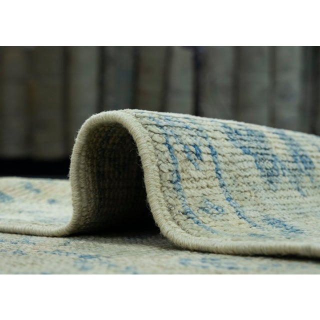 Textile Turkish Oushak Runner Rug 2'10" x 16'6" #17908 For Sale - Image 7 of 8