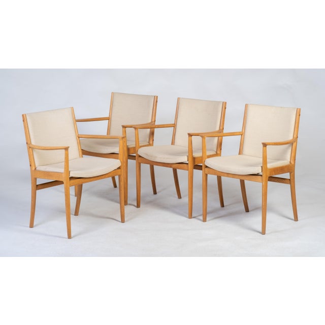 Danish Armchairs by Kai Lyngfeldt Larsen for Søren Willadsen, 1950s, Set of 4 For Sale - Image 9 of 9