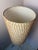 Wood Floor Lamp with Raffia Structure Weave and Chrome Frame For Sale - Image 7 of 11