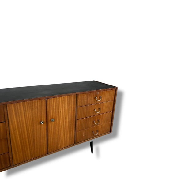 1960s Mid-Century Walnut and Mahogany Sideboard from Herbert Gibbs, 1960s For Sale - Image 5 of 9