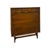 Mid-Century Modern Vintage Mid Century Modern Broyhill Brasilia Walnut 5-Drawer Tallboy Dresser. For Sale - Image 3 of 13