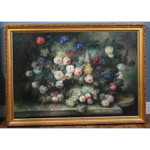 Victorian Artist, Floral Still Life, Oil Painting, Framed For Sale - Image 12 of 12