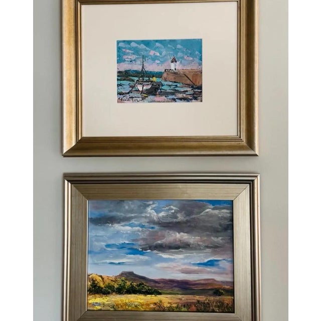 Original Doris Mady Post Impressionist Landscape Plein Air, Framed For Sale In Houston - Image 6 of 6