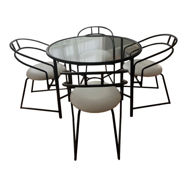 1990's Post Modern Minimalist Dining Set For Sale