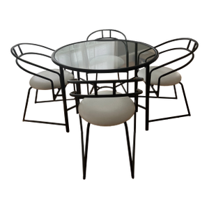 1990's Post Modern Minimalist Dining Set