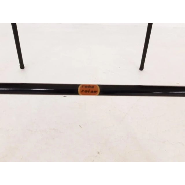 Dutch Rattan Lounge Chair from Rohe Noordwolde, 1950s For Sale - Image 12 of 14