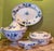 18th Century Blue and White Porcelain Serving Tureen and Platters, Vienna, Austria, Set of 10 For Sale - Image 14 of 17