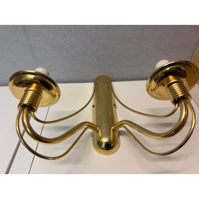 Double Wall Lamp attributed to E. R. Nele for Temde, 1960s For Sale - Image 17 of 18