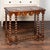 Mid 19th Century English 1850s Barley Twist Mahogany Console Table with Red Marble Top For Sale - Image 5 of 12