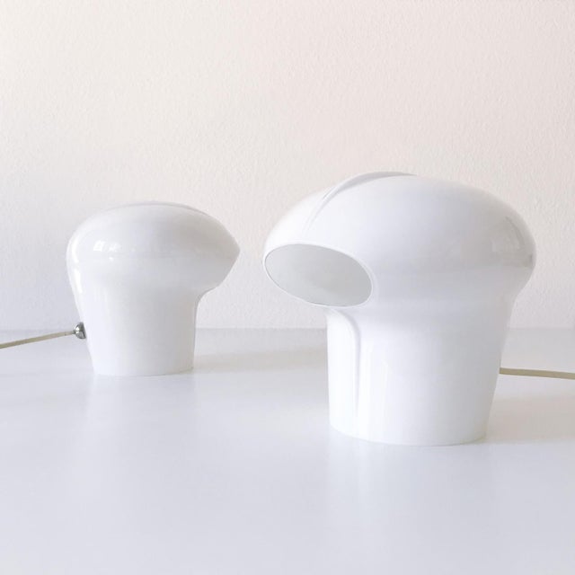 Mid-Century Modern Mid-Century Modern Murano Glass Table Lamps, Italy, 1970s, Set of 2 For Sale - Image 3 of 18