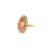 Contemporary Roshe Jewels 9.15 Carat Morganite Diamond 14 Karat Rose Gold Cocktail Ring, Size 7 For Sale - Image 3 of 8