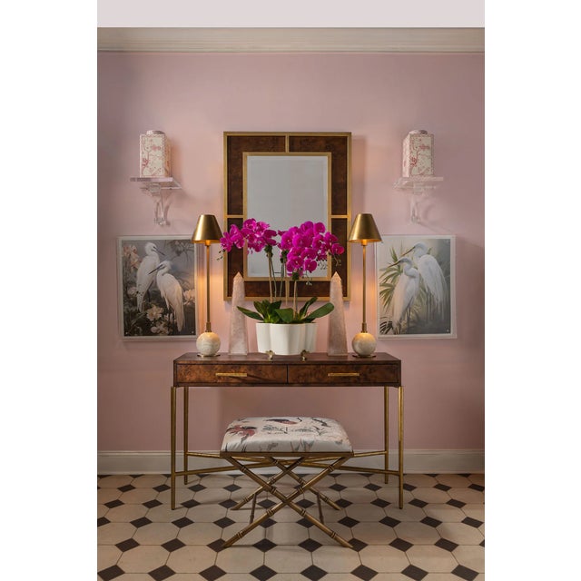 2020s Whiskey Burlwood Console For Sale - Image 5 of 9