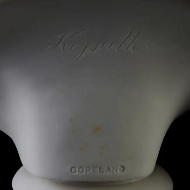 Antique 19th Century English Copeland Parian Porcelain Portrait Bust of a Victorian Bearded Gentleman For Sale - Image 18 of 18