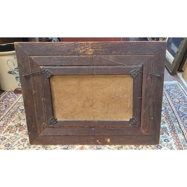 Antique 19th Century Oil Painting Apples Signed For Sale In Philadelphia - Image 6 of 13