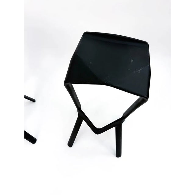 Pair Konstantin Grgic Miura Ultra Modern Bar Stools For Sale In New York - Image 6 of 10