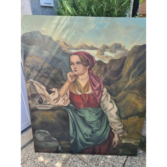 Munich School Artist, Genre Scene, Oil on Canvas, Late 19th Century For Sale - Image 10 of 13
