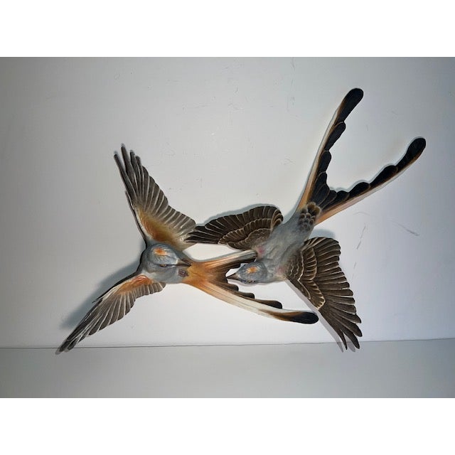 Mid 20th Century Dorothy Doughty Scissor Tailed Flycatchers - a Pair For Sale In Dallas - Image 6 of 16