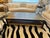 Odeon Sleek Textured Antiqued Brass Clad Coffee Table For Sale - Image 10 of 11